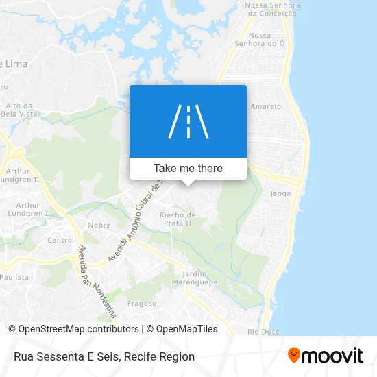 Rua Sessenta E Seis map