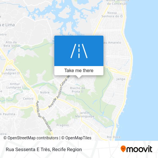 Rua Sessenta E Três map