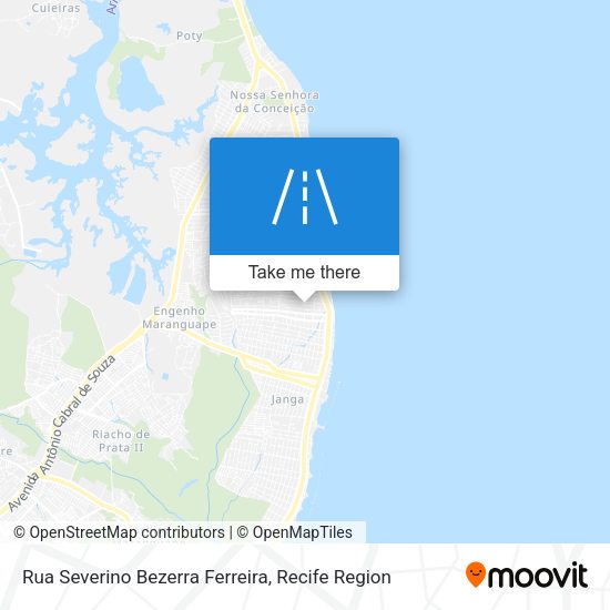 Rua Severino Bezerra Ferreira map