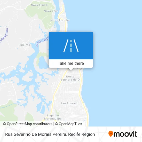 Rua Severino De Morais Pereira map