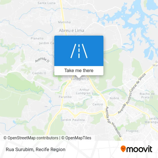 Rua Surubim map