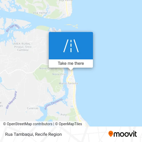 Rua Tambaqui map