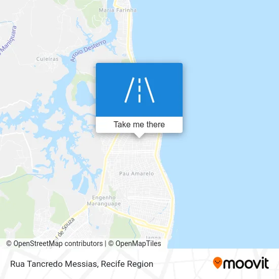 Rua Tancredo Messias map
