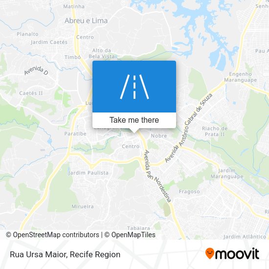 Rua Ursa Maior map