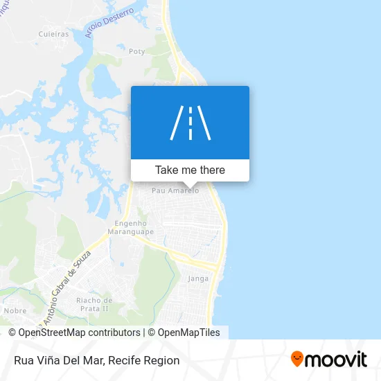 Rua Viña Del Mar map