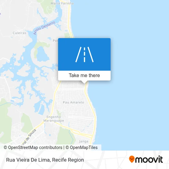Rua Vieira De Lima map