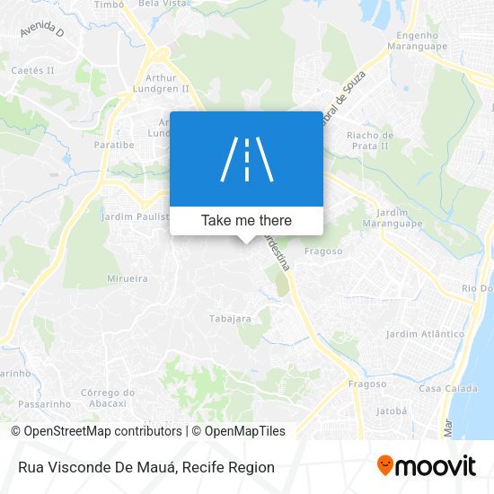Rua Visconde De Mauá map