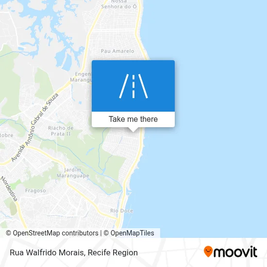 Rua Walfrido Morais map