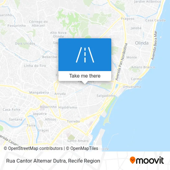 Rua Cantor Altemar Dutra map