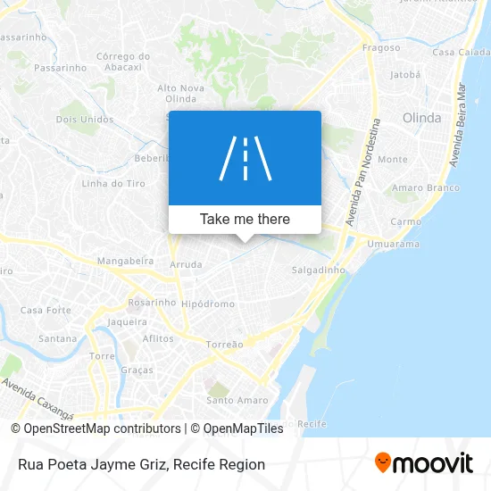 Rua Poeta Jayme Griz map