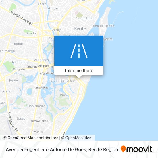 Avenida Engenheiro Antônio De Góes map