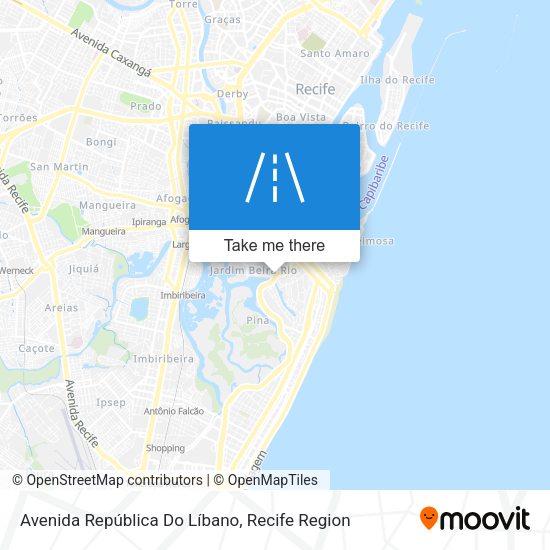 Avenida República Do Líbano map