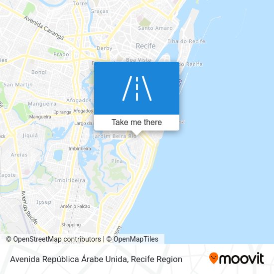 Avenida República Árabe Unida map