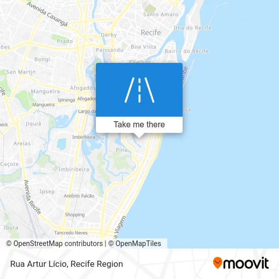 Rua Artur Lício map