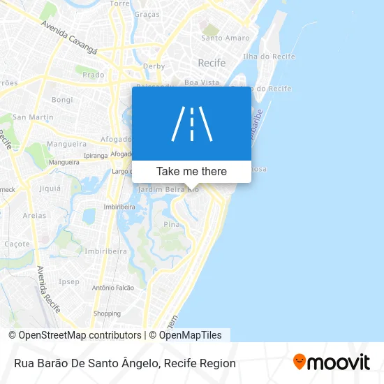 Rua Barão De Santo Ângelo map