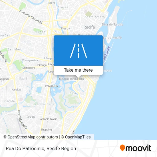 Rua Do Patrocínio map