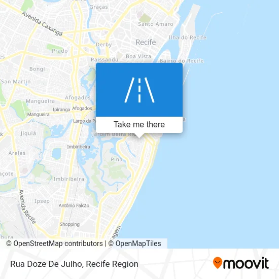 Rua Doze De Julho map