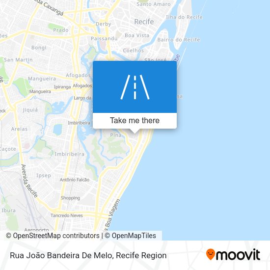 Rua João Bandeira De Melo map