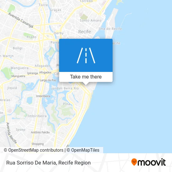 Rua Sorriso De Maria map