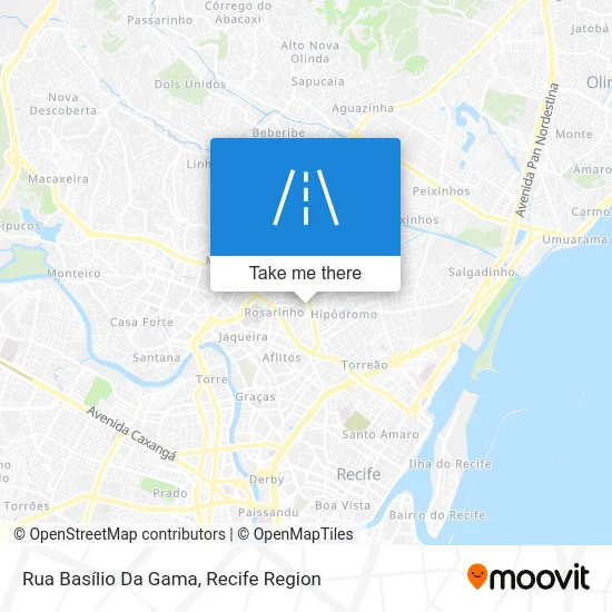 Rua Basílio Da Gama map