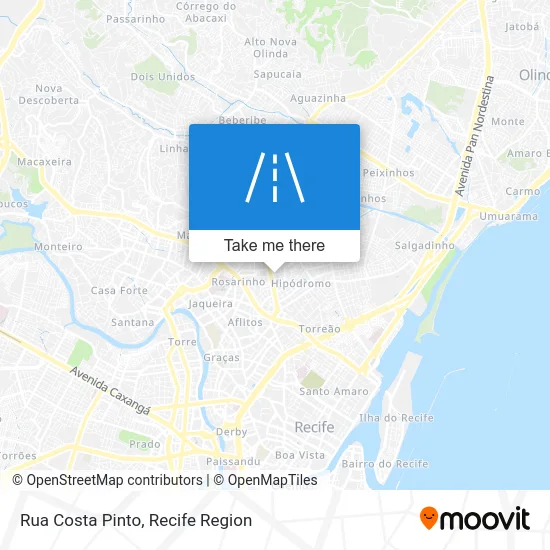 Rua Costa Pinto map