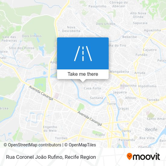 Rua Coronel João Rufino map