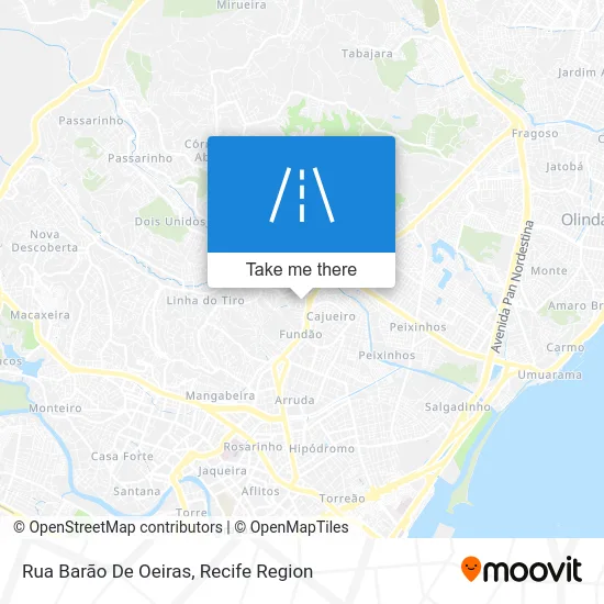 Rua Barão De Oeiras map