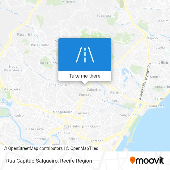 Rua Capitão Salgueiro map
