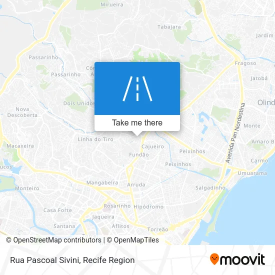 Rua Pascoal Sivini map