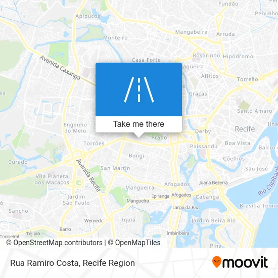 Rua Ramiro Costa map