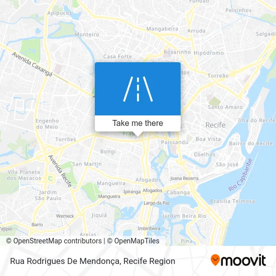Rua Rodrigues De Mendonça map