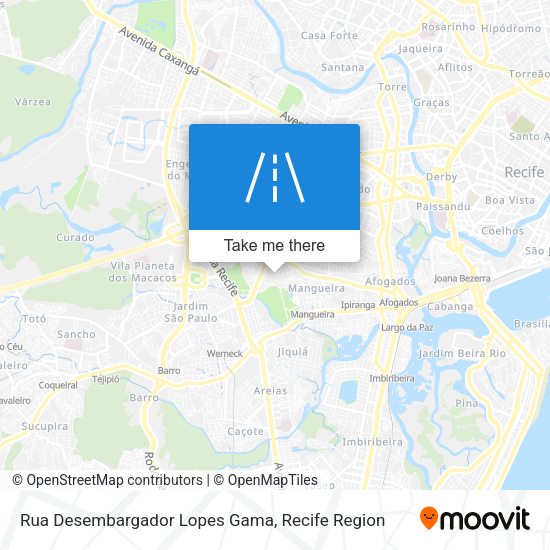 Rua Desembargador Lopes Gama map