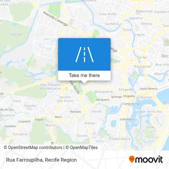Rua Farroupilha map