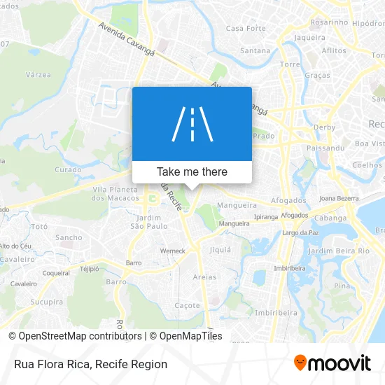 Rua Flora Rica map