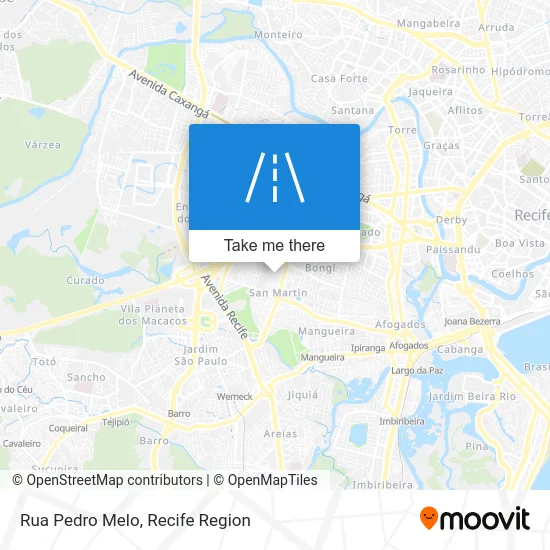 Rua Pedro Melo map