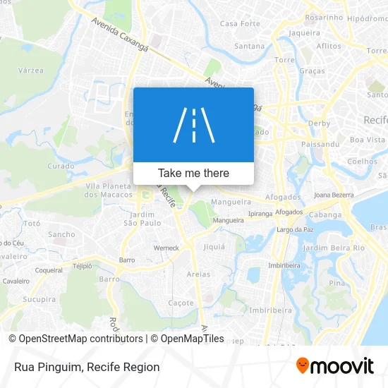Rua Pinguim map