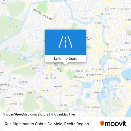 Rua Sigismundo Cabral De Melo map