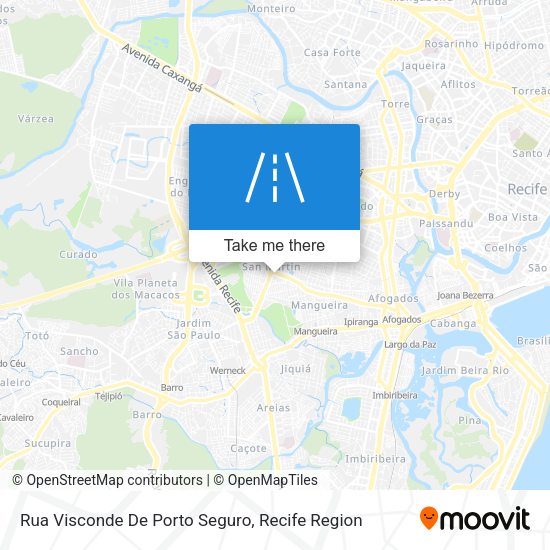 Rua Visconde De Porto Seguro map