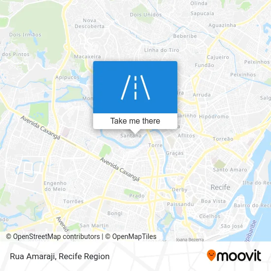 Rua Amaraji map