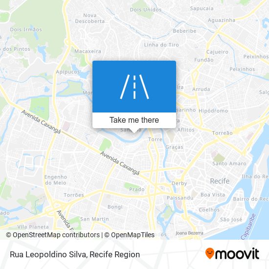 Rua Leopoldino Silva map