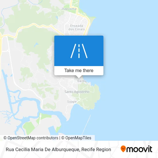 Rua Cecilia Maria De Alburqueque map