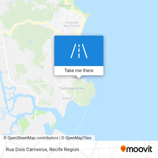 Rua Dois Carneiros map