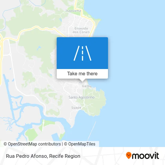 Rua Pedro Afonso map