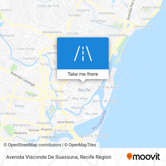 Avenida Visconde De Suassuna map