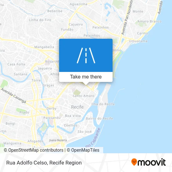 Rua Adolfo Celso map