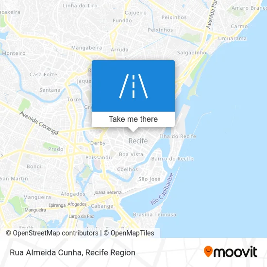 Rua Almeida Cunha map