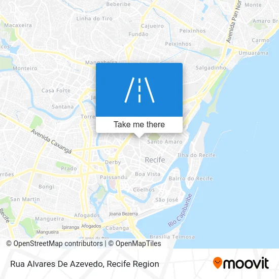 Rua Alvares De Azevedo map
