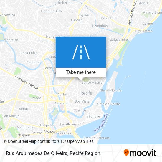 Rua Arquimedes De Oliveira map