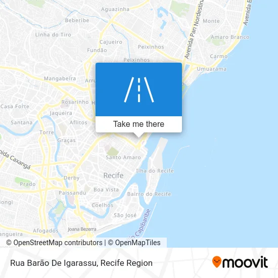 Rua Barão De Igarassu map