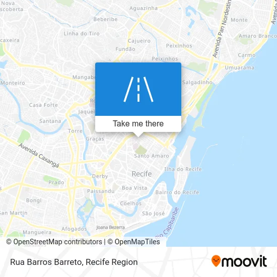 Rua Barros Barreto map